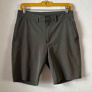 Old Navy Active Trouser Shorts Olive Green 30